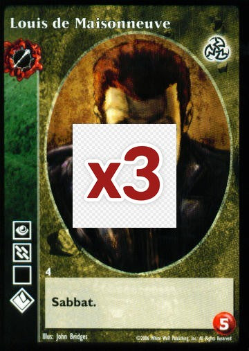 Louis de Maisonneuve [Third set] - VTES CCG