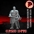 Tabletop Gaming Miniature - War Dog Crossbow Tedross of Selek - Unpainted