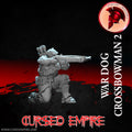 Tabletop Gaming Miniature - War Dog Crossbowman 2 - Unpainted