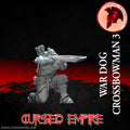 Tabletop Gaming Miniature - War Dog Crossbowman 3 - Unpainted