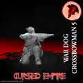 Tabletop Gaming Miniature - War Dog Crossbowman 5 - Unpainted