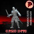 Tabletop Gaming Miniature - War Dog Elite Fadrass Kan - Unpainted