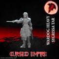 Tabletop Gaming Miniature - War Dog Heavy Sygrissa Tar - Unpainted