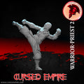 Tabletop Gaming Miniature - Warrior Priest 2 - Unpainted