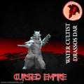 Tabletop Gaming Miniature - Water Cultist Drassos Dar - Unpainted