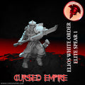 Tabletop Gaming Miniature - White Order Elios Elite 1 - Unpainted