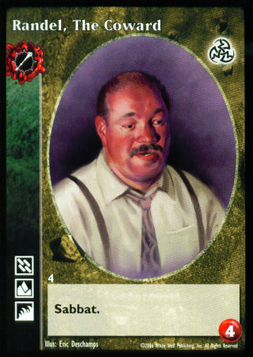 Randel, The Coward [Third set] - VTES CCG