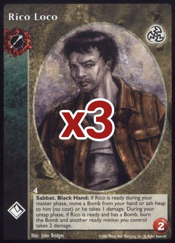 Rico Loco [Third set] - VTES CCG