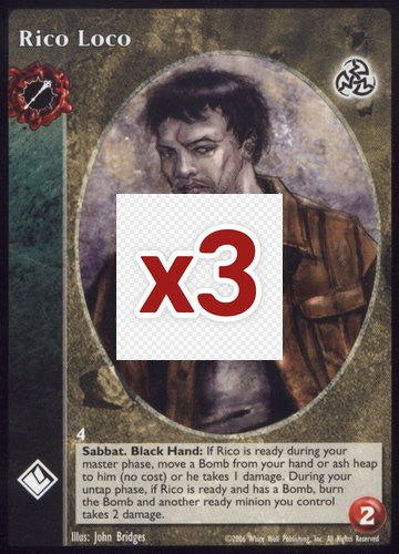 Rico Loco [Third set] - VTES CCG