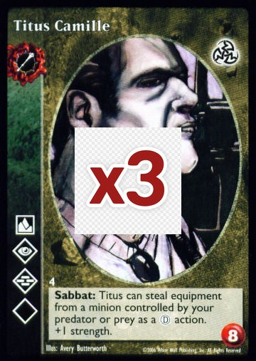 Titus Camille [Third set] - VTES CCG