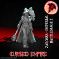 Tabletop Gaming Miniature - Zarossa Imperial Battle Mage 2 - Unpainted