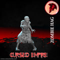 Tabletop Gaming Miniature - Zombie Hag - Unpainted