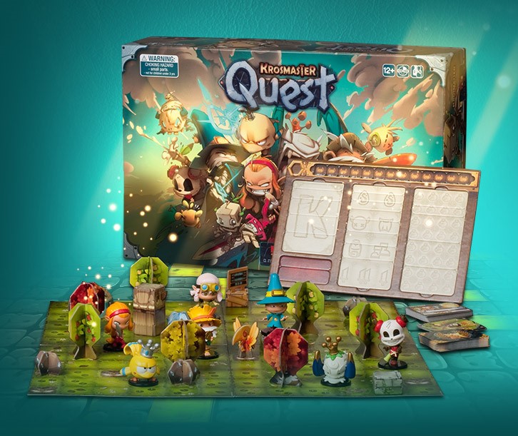 Krosmaster Quest - jeu de plateau Ankama en français - Krosmaster Arena - NEUF