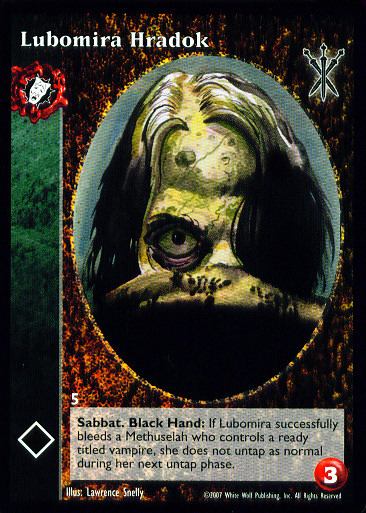 Lubomira Hradok [SoC set] - VTES CCG