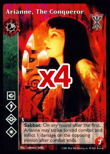Arianne, The Conqueror [SoC set] - VTES CCG