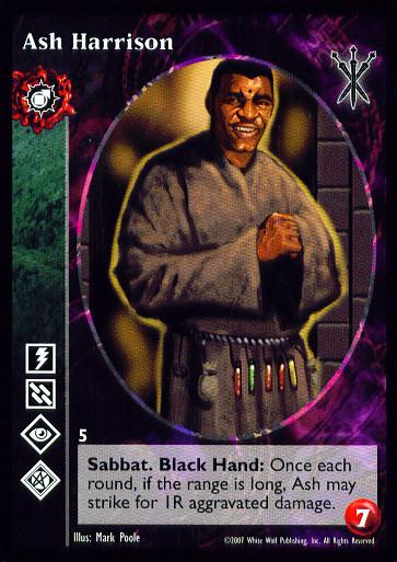 Ash Harrison [SoC set] - VTES CCG