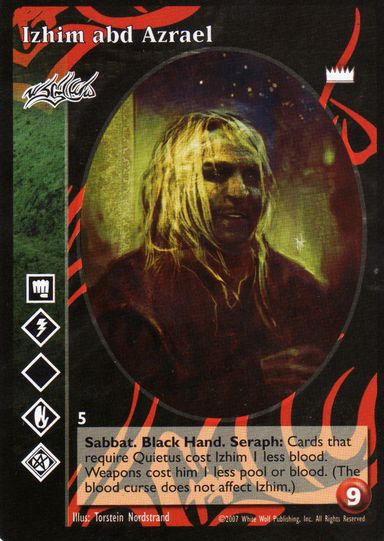 Izhim abd Azrael [LotN set] - VTES CCG