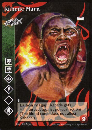 Kabede Maru [LotN set] - VTES CCG