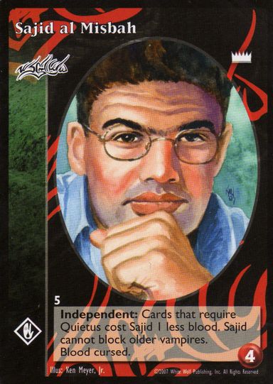 Sajid al Misbah [LotN set] - VTES CCG