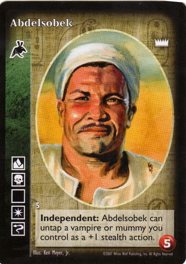 Abdelsobek [LotN set] - VTES CCG