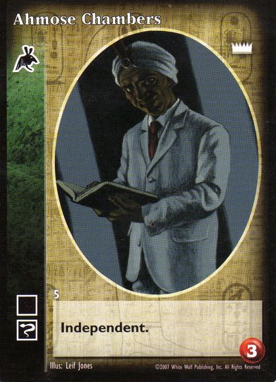 Ahmose Chambers [LotN set] - VTES CCG