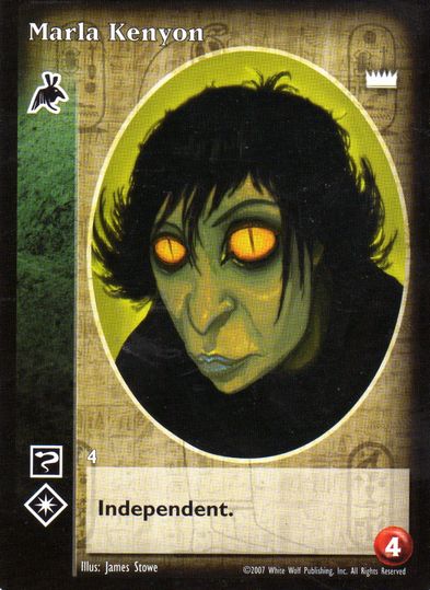 Marla Kenyon [LotN set] - VTES CCG