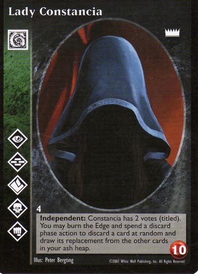 Lady Constancia [LotN set] - VTES CCG