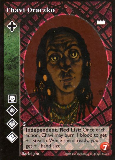 Chavi Oraczko [LotN set] - VTES CCG