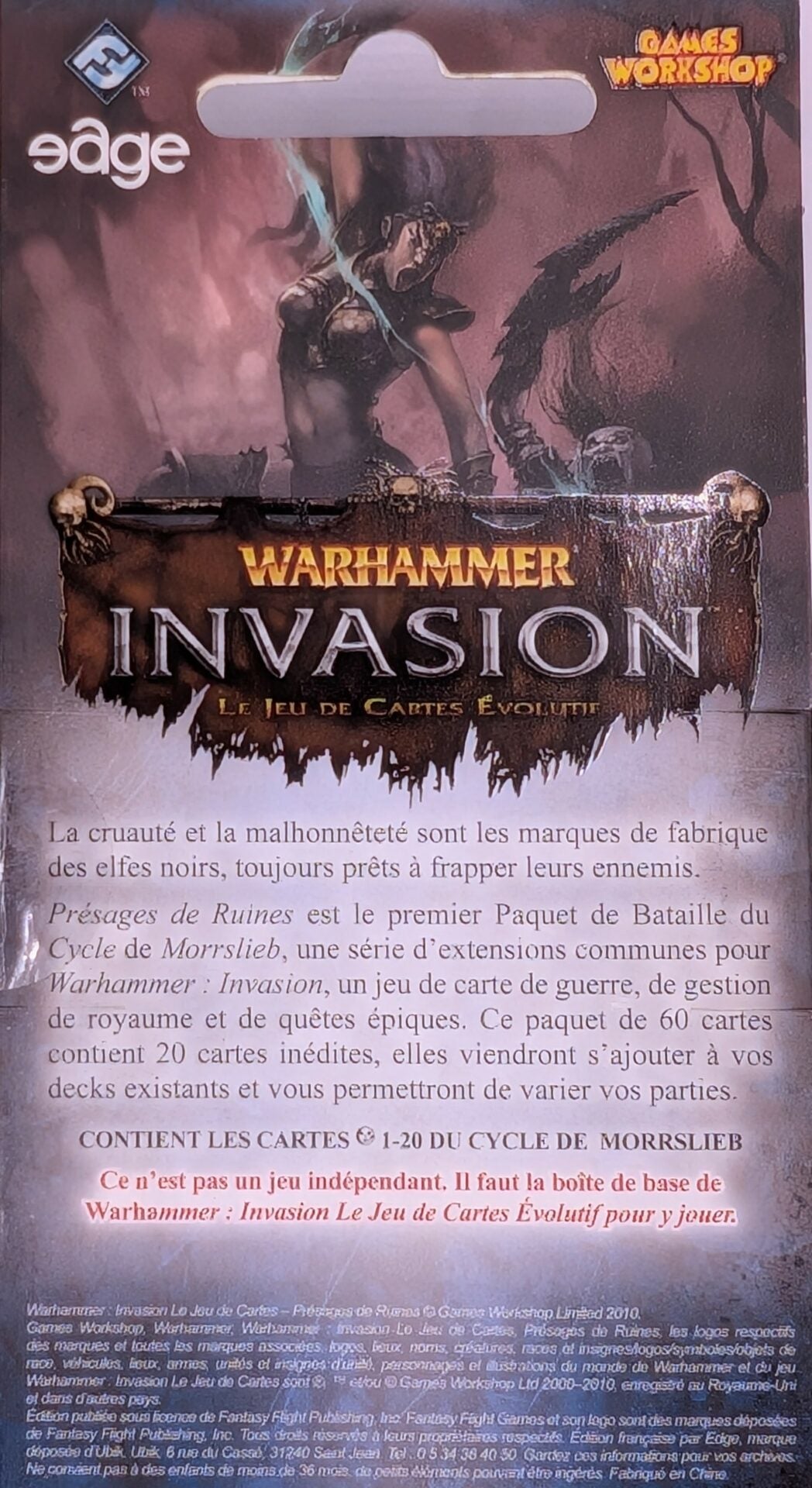 Présages de Ruines [Warhammer Invasion]