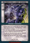 Retrofitted Laser System [Unlimited] ENG - BattleTech TCG