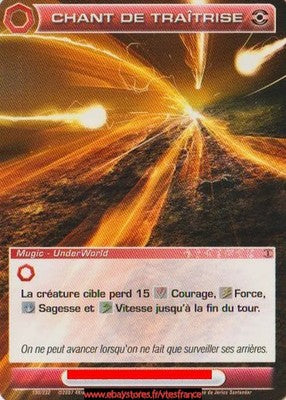 Chant de Traitrise #190 [Aube de Périm (Dawn Of Perim)] FR - Chaotic TCG - Chaotic TCG - Aube de Périm (Dawn Of Perim) - Français (FR) - OCCASION