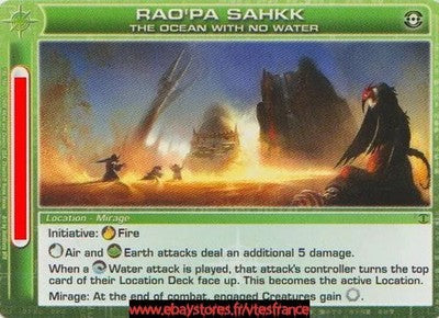 Rao'Pa Sahkk, The Ocean With No Water #100 [Sables silencieux] FR - Chaotic TCG - Chaotic TCG - Sables silencieux - Français (FR) - OCCASION