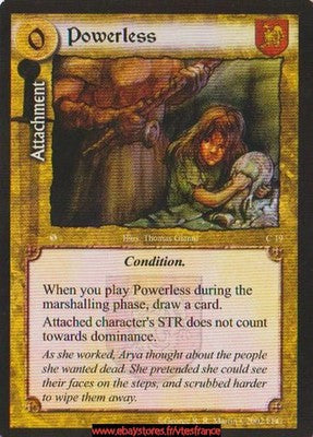 Powerless #19 [Sea of Storms] ENG - A Game of Thrones CCG
