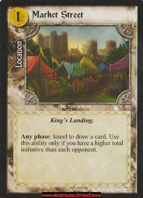 Market Street #105 [Crown of Suns] ENG - A Game of Thrones CCG