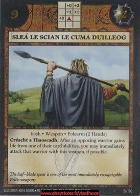 Sleá Le Scian Le Cuma Duilleog 18@100 [Set #4] ENG - Anachronism TCG