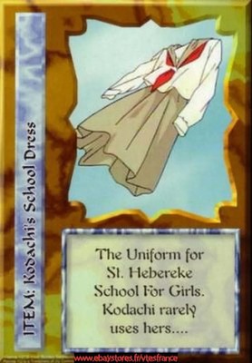 Kodachi's School Dress [Set 0] ENG - Ani-Mayhem CCG