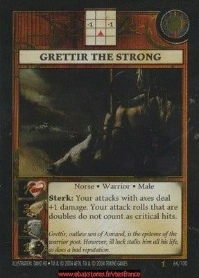Grettir The Strong 64@100 [Set #1] ENG - Anachronism TCG