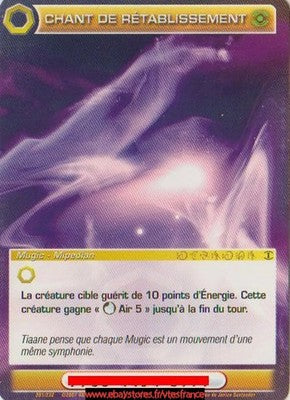 Chant de Rétablissement #201 [Aube de Périm (Dawn Of Perim)] FR - Chaotic TCG - Chaotic TCG - Aube de Périm (Dawn Of Perim) - Français (FR) - OCCASION