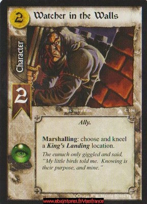 Watcher in the Wall #104 [Crown of Suns] ENG - A Game of Thrones CCG