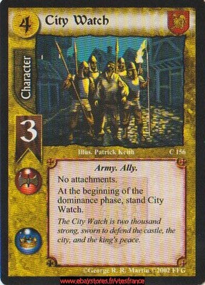 City Watch #156 [Westeros Edition] ENG - A Game of Thrones CCG