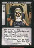 Maverick Mechjock [Limited] ENG - BattleTech TCG