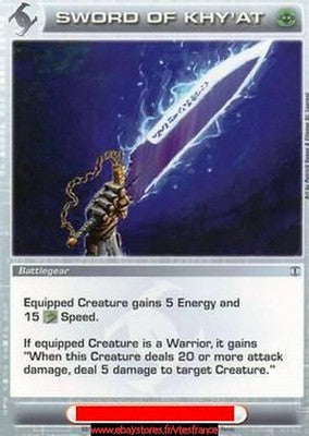 Sword of Khy'at #63 [Zenith Of The Hive] ENG - Chaotic TCG - Chaotic TCG - Zenith Of The Hive - Anglais (EN) - OCCASION