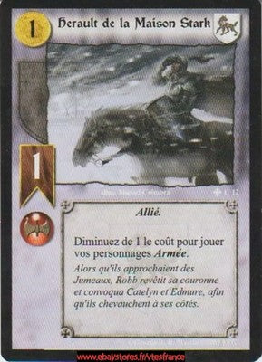 Herault de la Maison Stark U12 [Winter Edition] FR - A Game of Thrones CCG