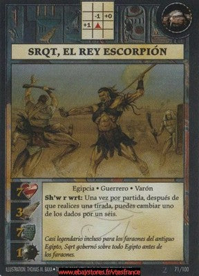 SRQT, el Rey Escorpion 71@100 [Set #2] ESP - Anachronism TCG