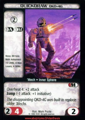 Quickdraw (QKD-4G) [Limited] ENG - BattleTech TCG