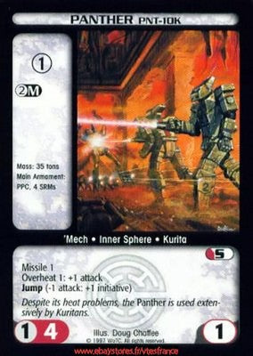 Panther (PNT-10K) [Counterstrike] ENG - BattleTech TCG