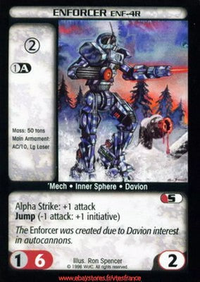Enforcer (ENF-4R) [Limited] ENG - BattleTech TCG