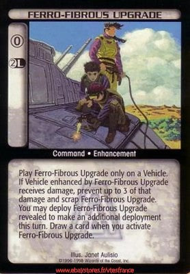 Ferro-Fibrous Upgrade [Arsenal] ENG - BattleTech TCG