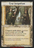 Trop insignifiant C208 [Winter Edition] FR - A Game of Thrones CCG