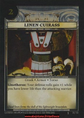 Plaqué Armure Lin 4@100 [Set #1] ENG - Anachronism TCG